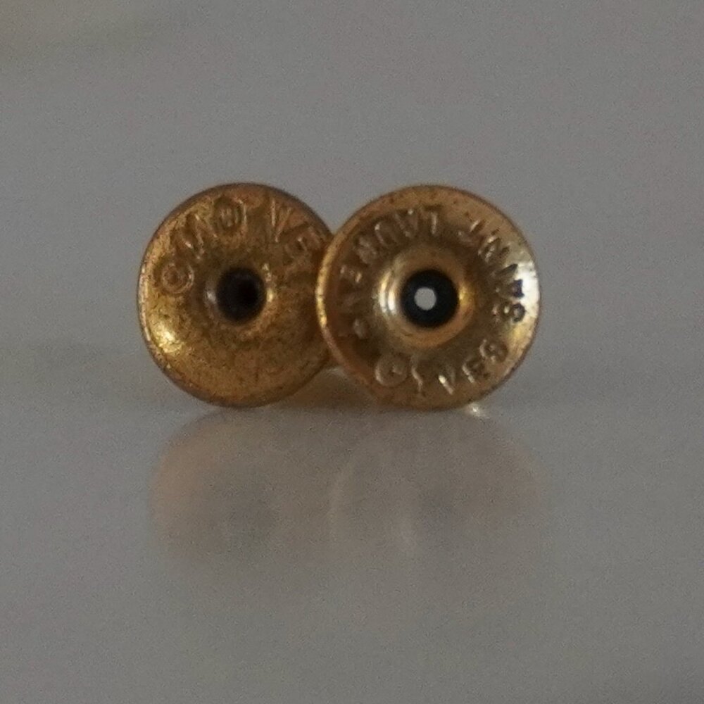 Vintage YSL Yves Saint Laurent x Monet Pearl Stud Earrings - Picture 6 of 7